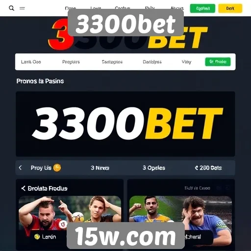 Plataforma 3300bet se destaca em promoções de apostas