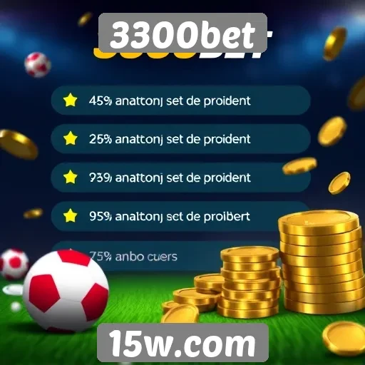 Opções de pagamento disponíveis na 3300bet